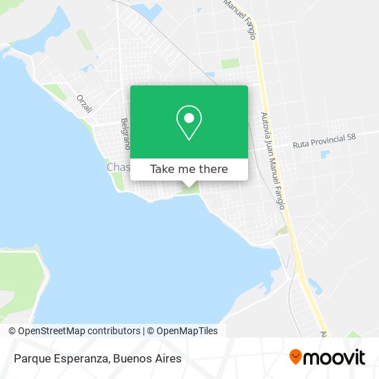 Mapa de Parque Esperanza