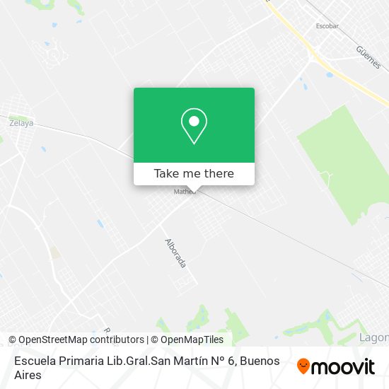 Escuela Primaria Lib.Gral.San Martín Nº 6 map