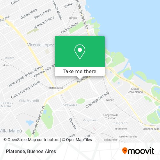 Platense map