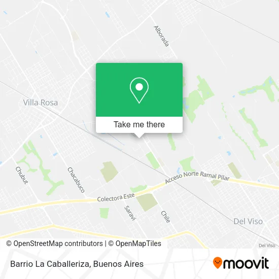 Barrio La Caballeriza map