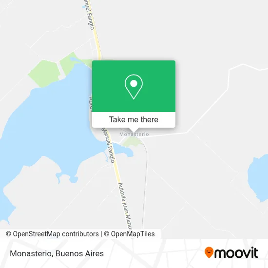 Monasterio map