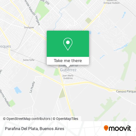 Parafina Del Plata map