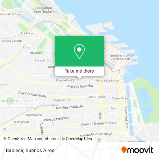 Mapa de Babieca