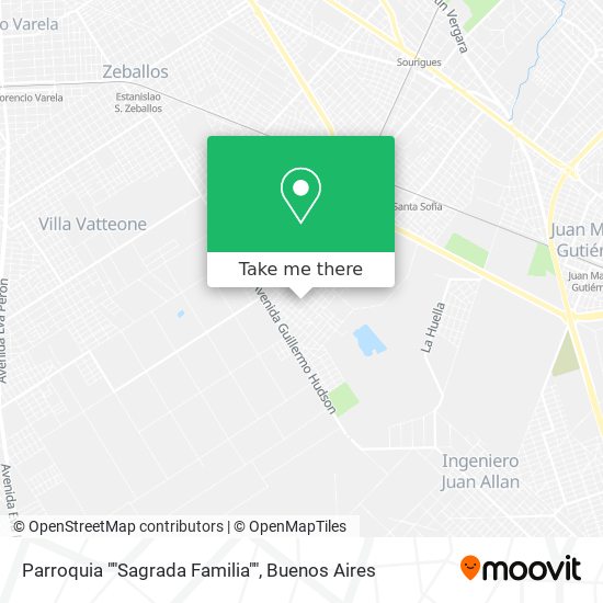 Parroquia ""Sagrada Familia"" map