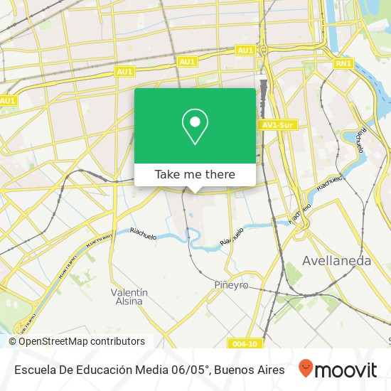 Escuela De Educación Media 06 / 05° map