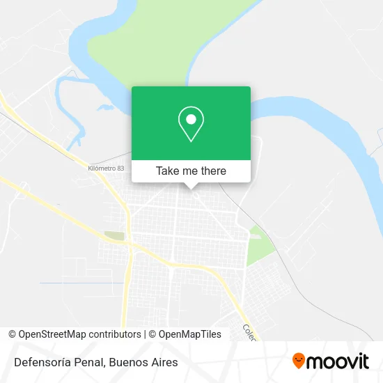 Defensoría Penal map