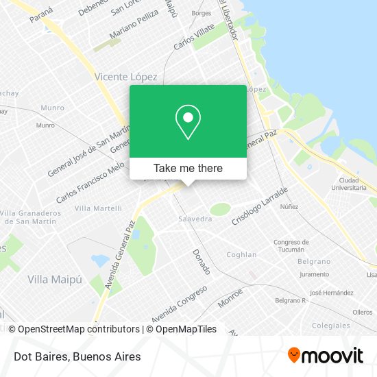 Dot Baires map