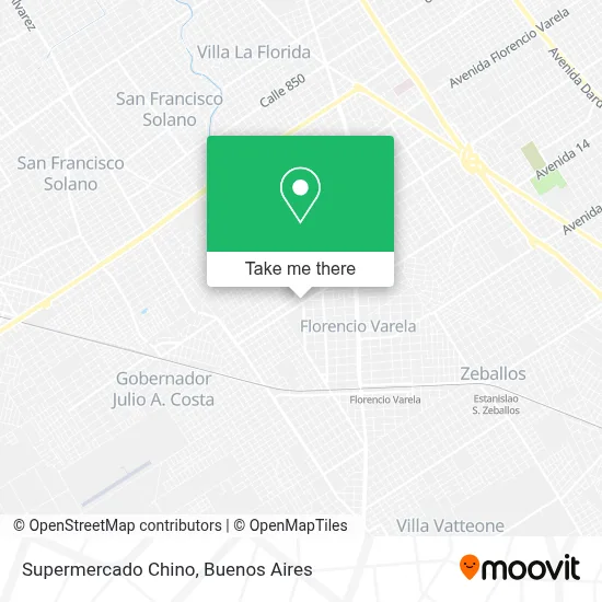 Supermercado Chino map