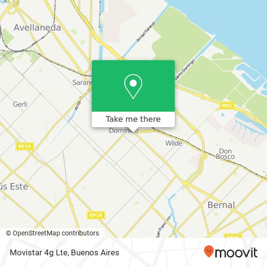 Mapa de Movistar 4g Lte