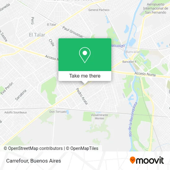 Mapa de Carrefour