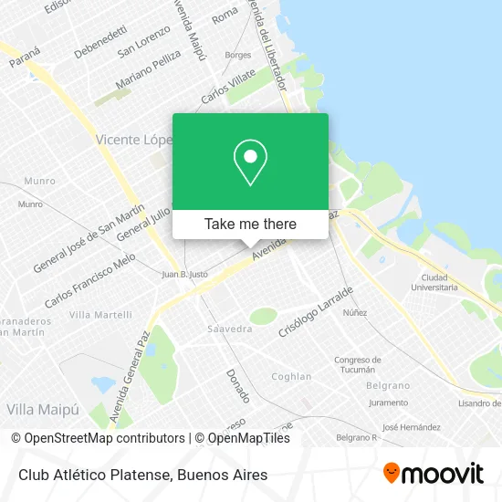 Club Atlético Platense map