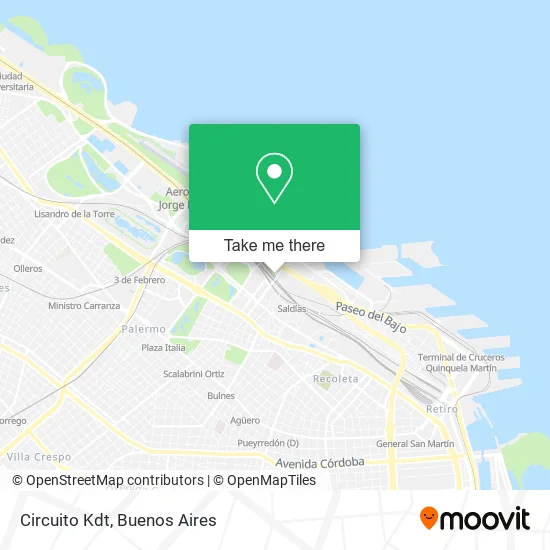 Circuito Kdt map