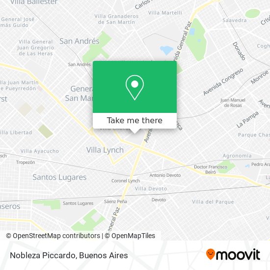 Nobleza Piccardo map