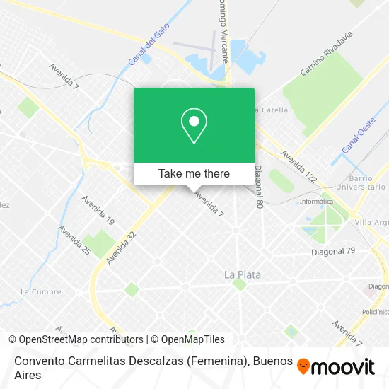 Convento Carmelitas Descalzas (Femenina) map