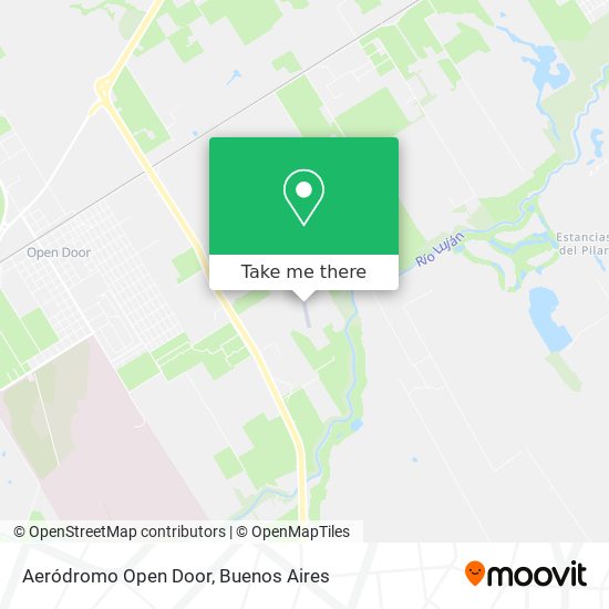 Mapa de Aeródromo Open Door