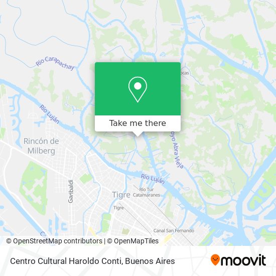 Centro Cultural Haroldo Conti map