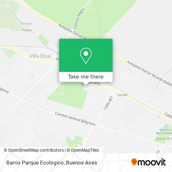 Mapa de Barrio Parque Ecológico