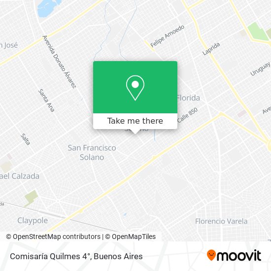 Comisaría Quilmes 4° map