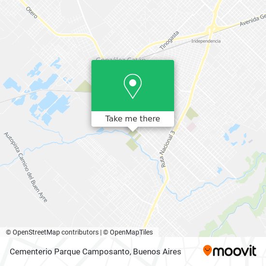 Mapa de Cementerio Parque Camposanto