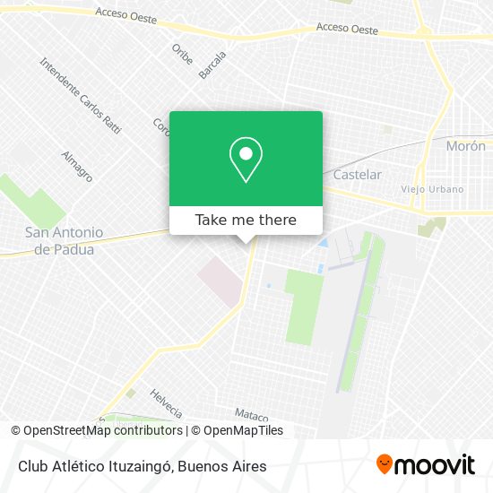 Club Atlético Ituzaingó map