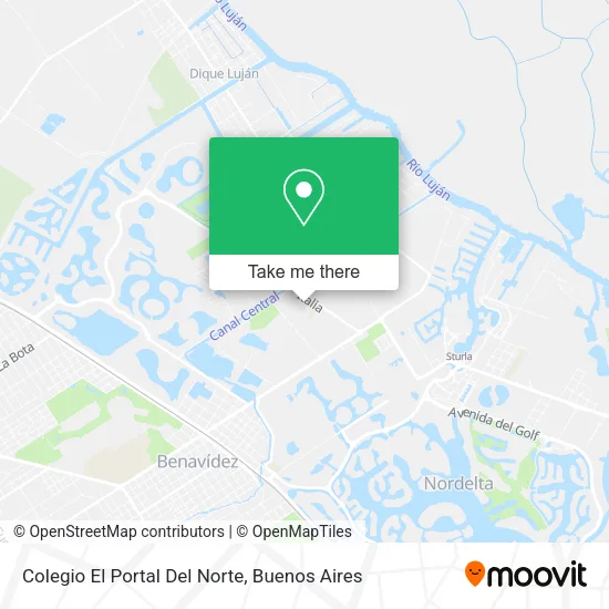 Mapa de Colegio El Portal Del Norte