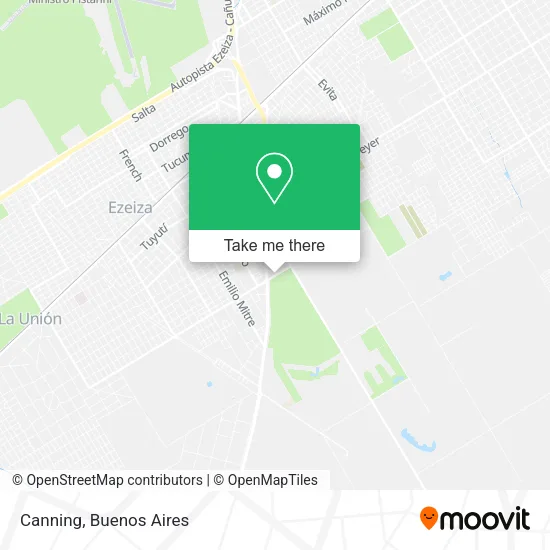 Mapa de Canning
