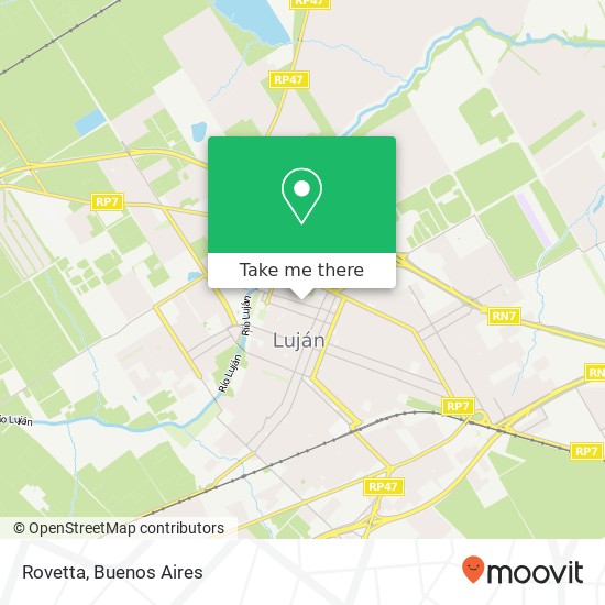 Rovetta map