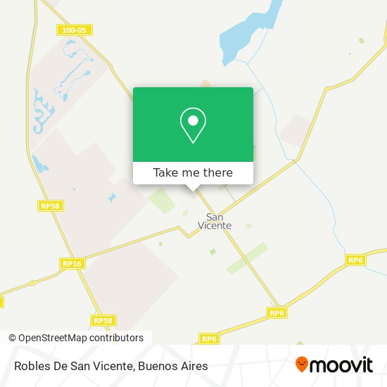 Robles De San Vicente map