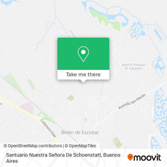 Santuario Nuestra Señora De Schoenstatt map