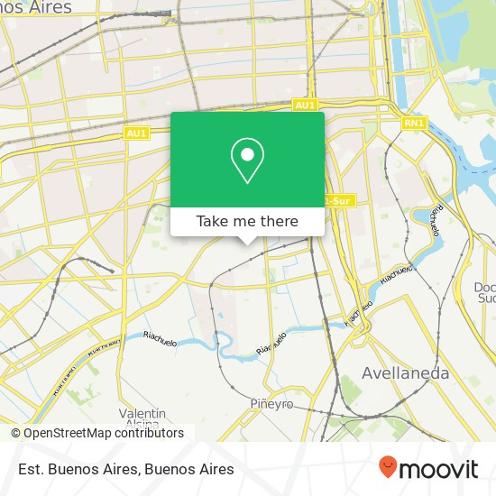 Est. Buenos Aires map