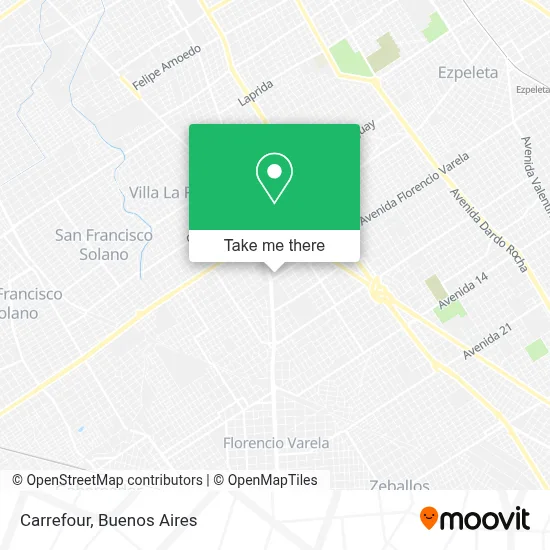 Carrefour map