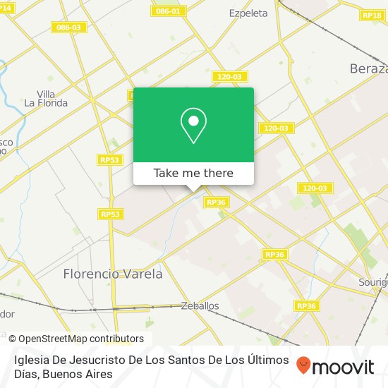 Iglesia De Jesucristo De Los Santos De Los Últimos Días map