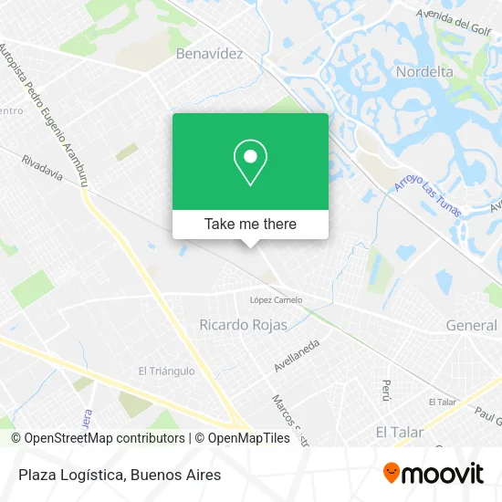 Plaza Logística map