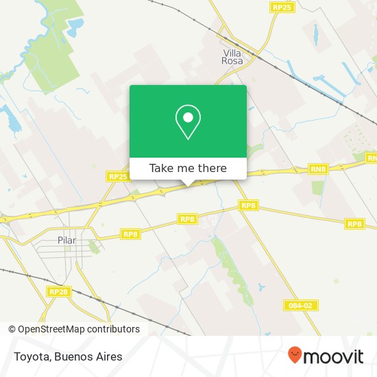 Mapa de Toyota