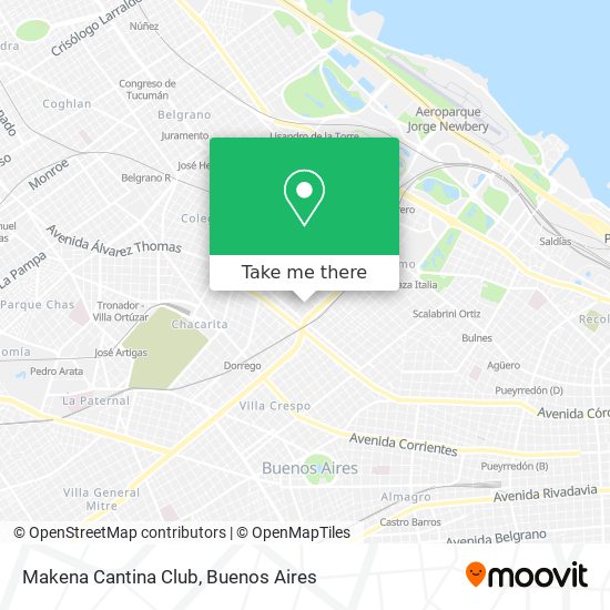 Mapa de Makena Cantina Club