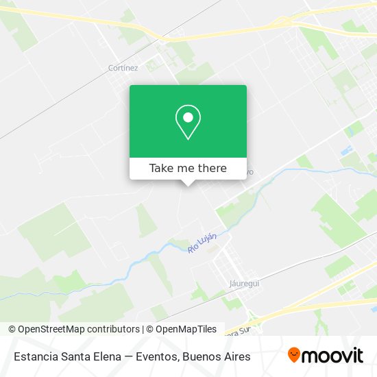 Mapa de Estancia Santa Elena — Eventos