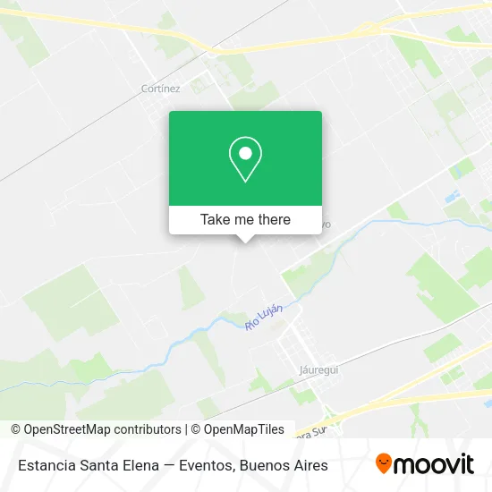 Mapa de Estancia Santa Elena — Eventos