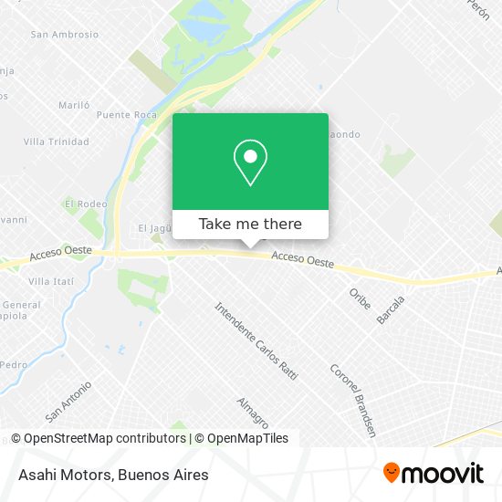 Asahi Motors map