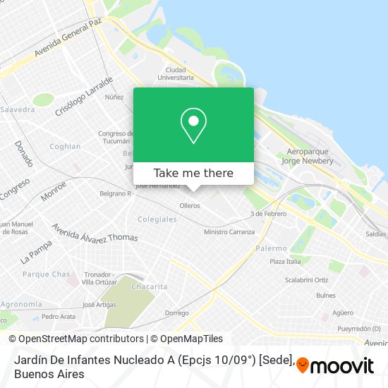 Jardín De Infantes Nucleado A (Epcjs 10 / 09°) [Sede] map