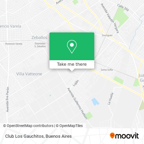 Club Los Gauchitos map