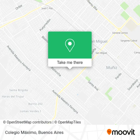 Colegio Máximo map