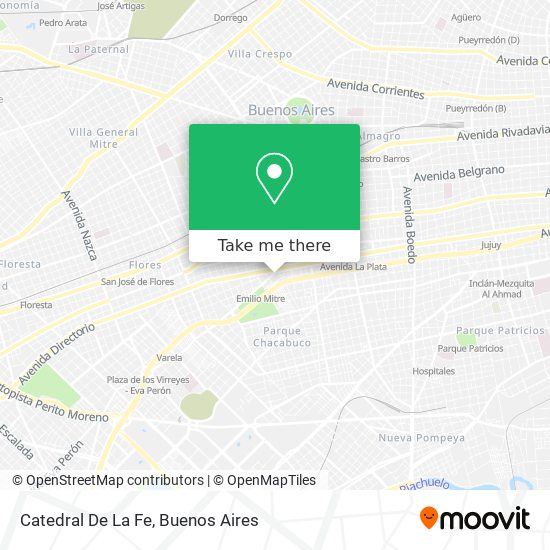 Mapa de Catedral De La Fe