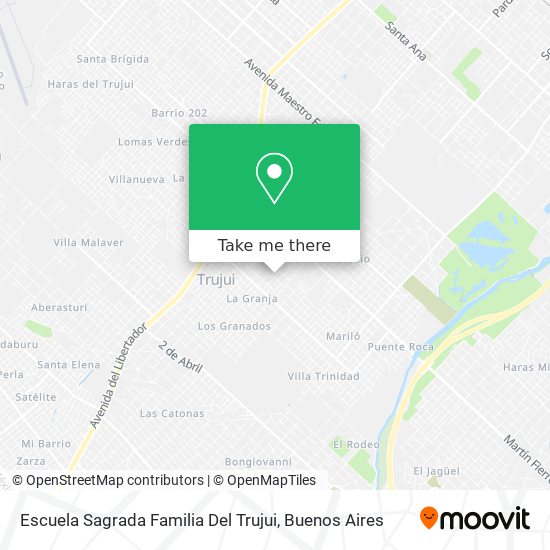 Escuela Sagrada Familia Del Trujui map