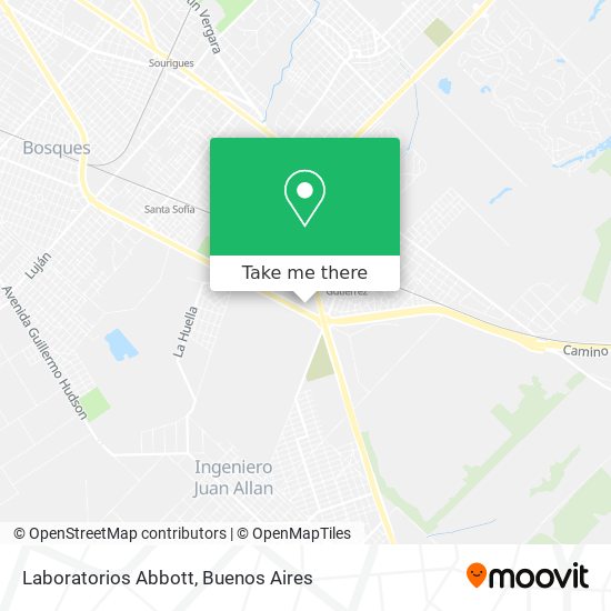 Laboratorios Abbott map