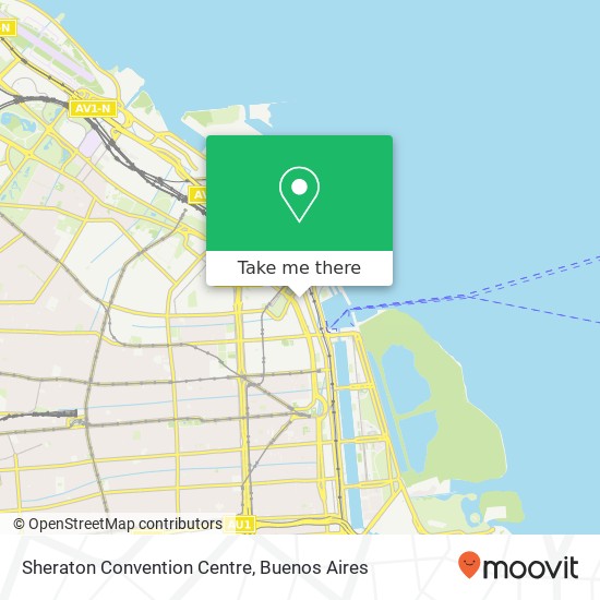 Mapa de Sheraton Convention Centre