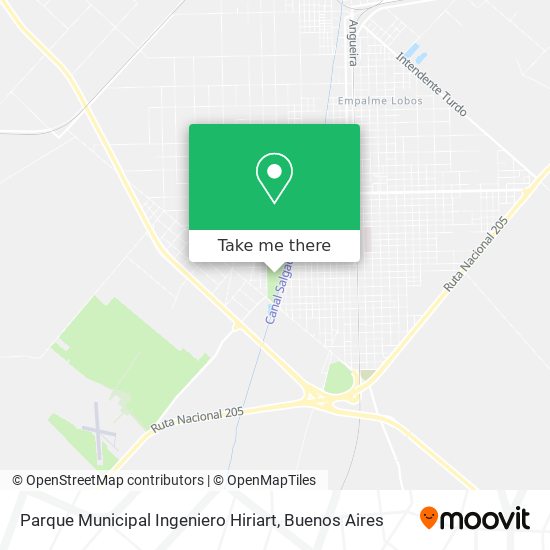 Parque Municipal Ingeniero Hiriart map