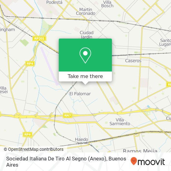 Sociedad Italiana De Tiro Al Segno (Anexo) map
