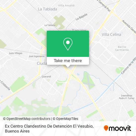 Ex Centro Clandestino De Detención El Vesubio map