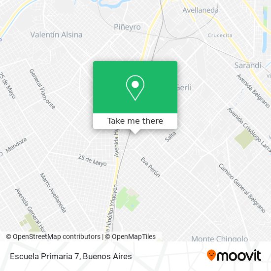 Mapa de Escuela Primaria 7