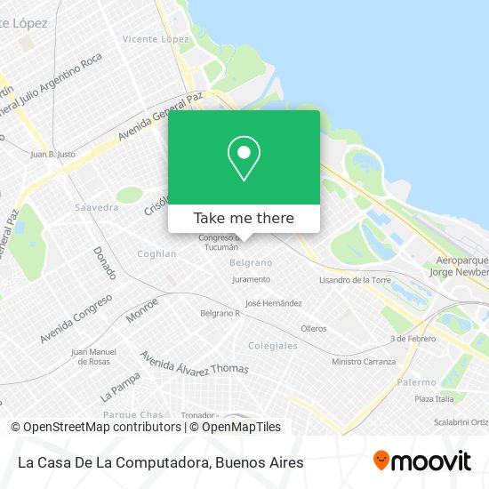 Mapa de La Casa De La Computadora